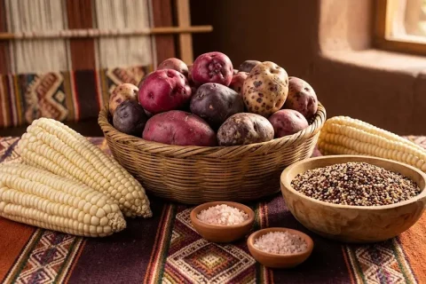 Exploring native Andean ingredients from the Sacred Valley of Peru.