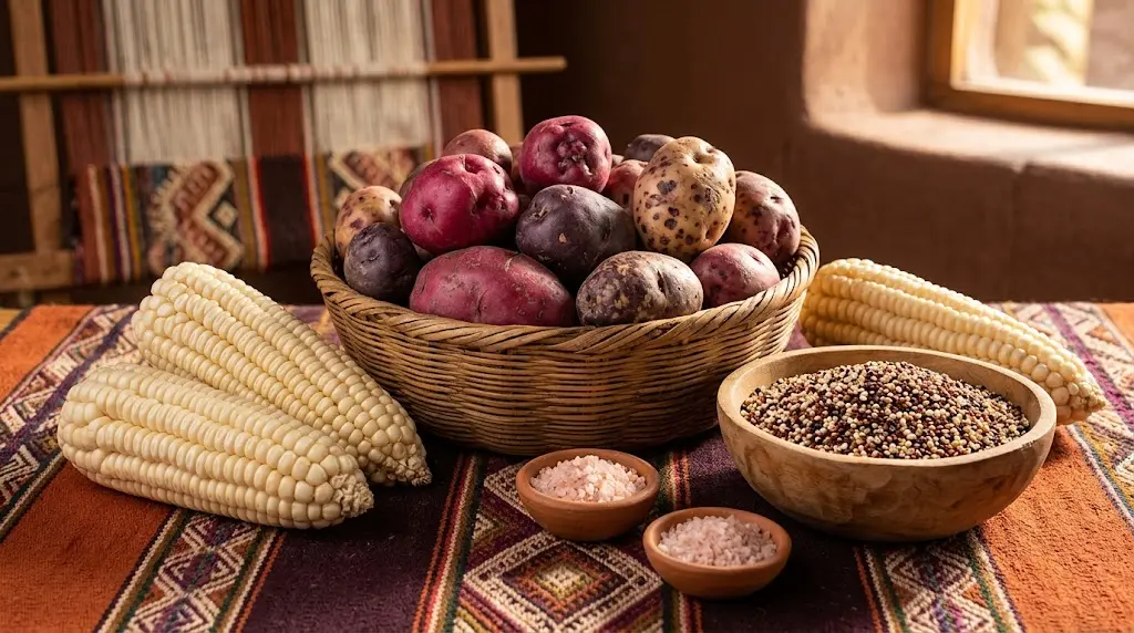 Exploring native Andean ingredients from the Sacred Valley of Peru.
